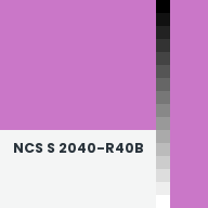 Color chip: NCS S 2040-R40B