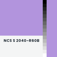 Color chip: NCS S 2040-R60B