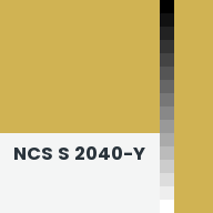 Color chip: NCS S 2040-Y