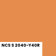 Color chip: NCS S 2040-Y40R
