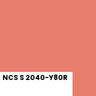 Color chip: NCS S 2040-Y80R