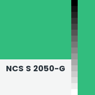 Color chip: NCS S 2050-G