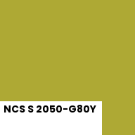 Color chip: NCS S 2050-G80Y