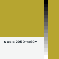 Color chip: NCS S 2050-G90Y