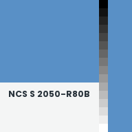 Color chip: NCS S 2050-R80B