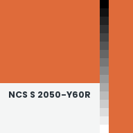 Color chip: NCS S 2050-Y60R