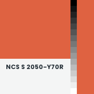 Color chip: NCS S 2050-Y70R