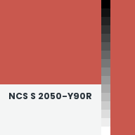 Color chip: NCS S 2050-Y90R