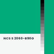 Color chip: NCS S 2060-B90G