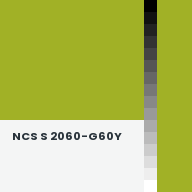 Color chip: NCS S 2060-G60Y