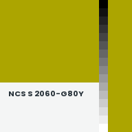 Color chip: NCS S 2060-G80Y