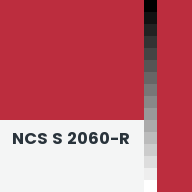 Color chip: NCS S 2060-R