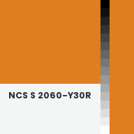Color chip: NCS S 2060-Y30R