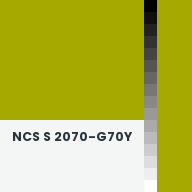 Color chip: NCS S 2070-G70Y