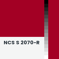 Color chip: NCS S 2070-R