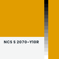 Color chip: NCS S 2070-Y10R
