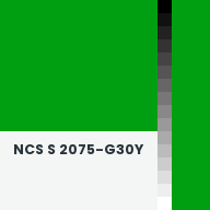 Color chip: NCS S 2075-G30Y