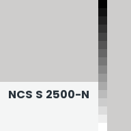 Color chip: NCS S 2500-N