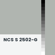 Color chip: NCS S 2502-G