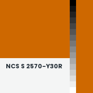 Color chip: NCS S 2570-Y30R