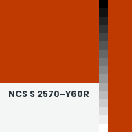 Color chip: NCS S 2570-Y60R