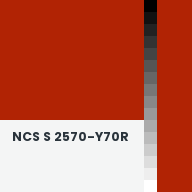 Color chip: NCS S 2570-Y70R