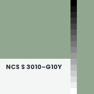 Color chip: NCS S 3010-G10Y