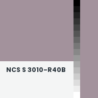 Color chip: NCS S 3010-R40B