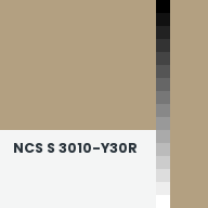 Color chip: NCS S 3010-Y30R