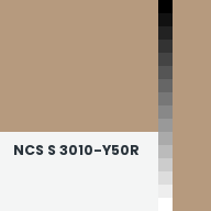 Color chip: NCS S 3010-Y50R
