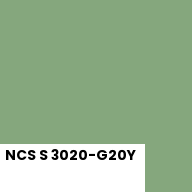 Color chip: NCS S 3020-G20Y