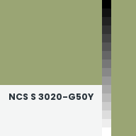 Color chip: NCS S 3020-G50Y