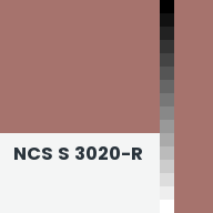 Color chip: NCS S 3020-R