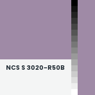 Color chip: NCS S 3020-R50B