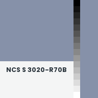 Color chip: NCS S 3020-R70B