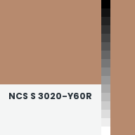 Color chip: NCS S 3020-Y60R