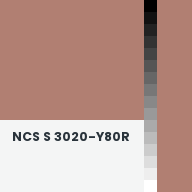 Color chip: NCS S 3020-Y80R
