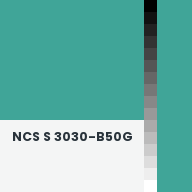 Color chip: NCS S 3030-B50G
