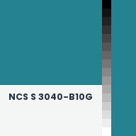Color chip: NCS S 3040-B10G