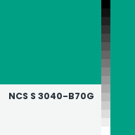 Color chip: NCS S 3040-B70G