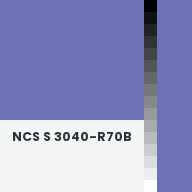 Color chip: NCS S 3040-R70B