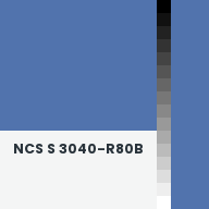 Color chip: NCS S 3040-R80B