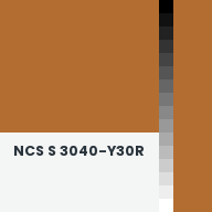 Color chip: NCS S 3040-Y30R
