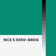 Color chip: NCS S 3050-B80G
