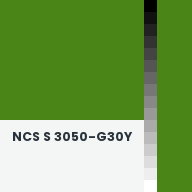 Color chip: NCS S 3050-G30Y