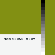 Color chip: NCS S 3050-G60Y