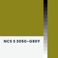 Color chip: NCS S 3050-G80Y