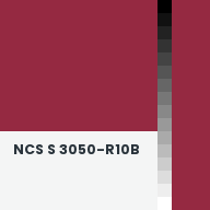 Color chip: NCS S 3050-R10B