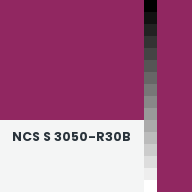 Color chip: NCS S 3050-R30B
