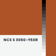 Color chip: NCS S 3050-Y50R